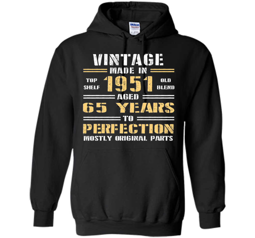 Funny Tshirt for Guy - Vintage Made In 1951 Birthday Tshirt