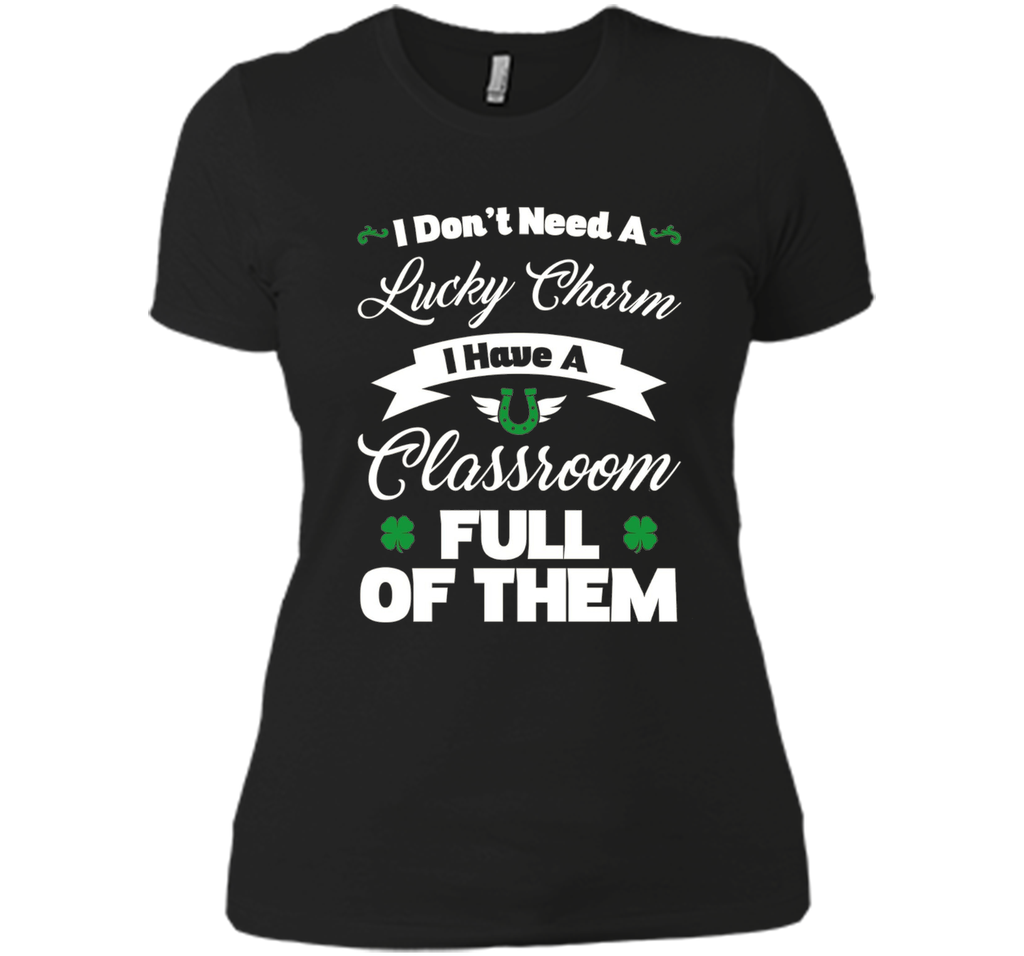 Teacher St Patrick's Day T-Shirt Funny Lucky Shamrock Gift