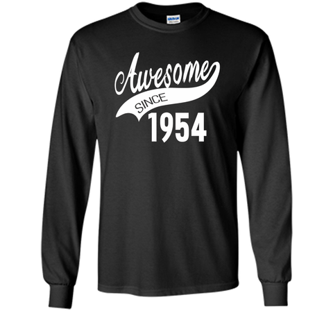 Awesome Since 1954 Birthday Gifts T-shirt For Women Men