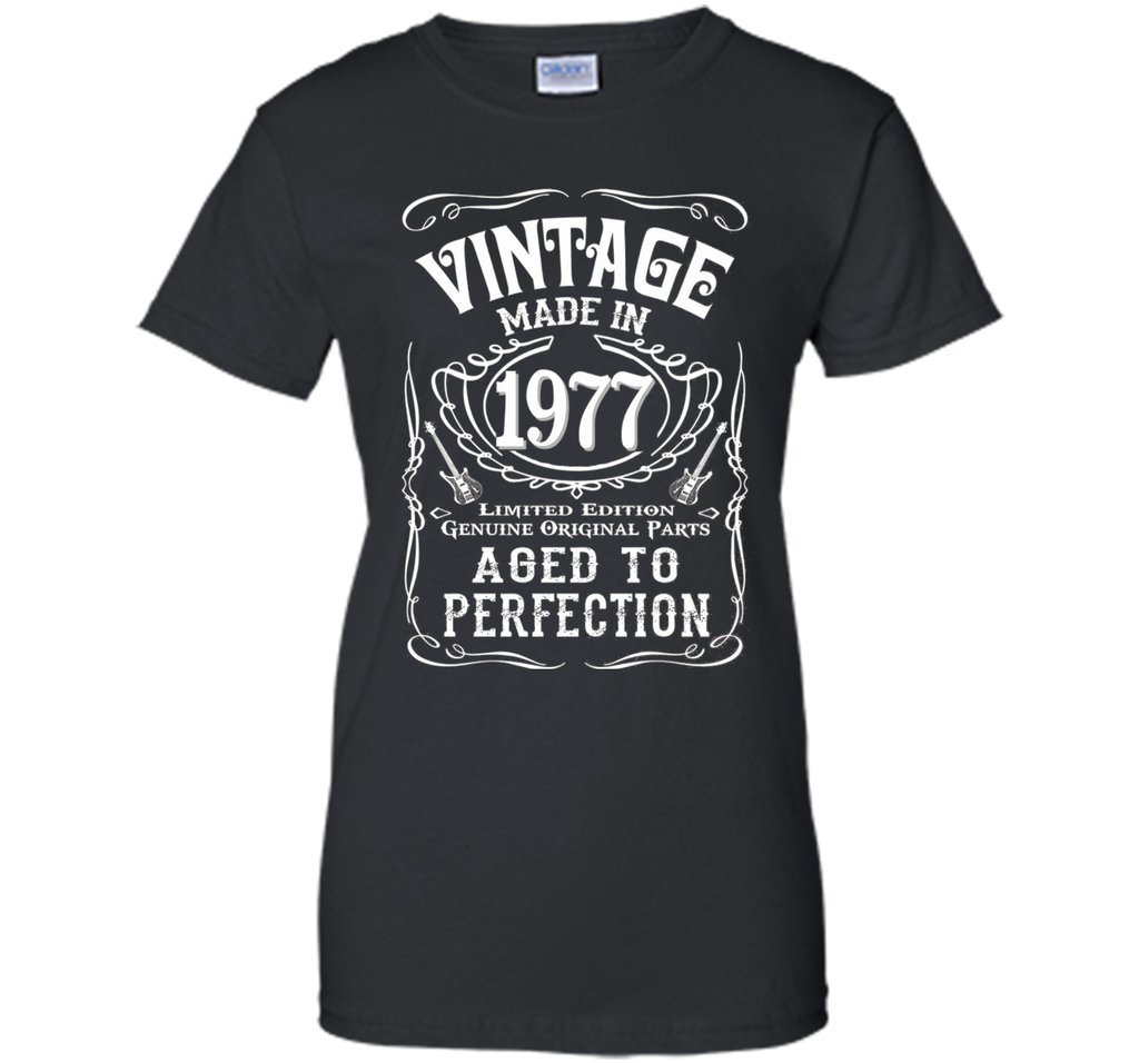 Vintage Made In 1977 Birthday Gift Idea T Shirt