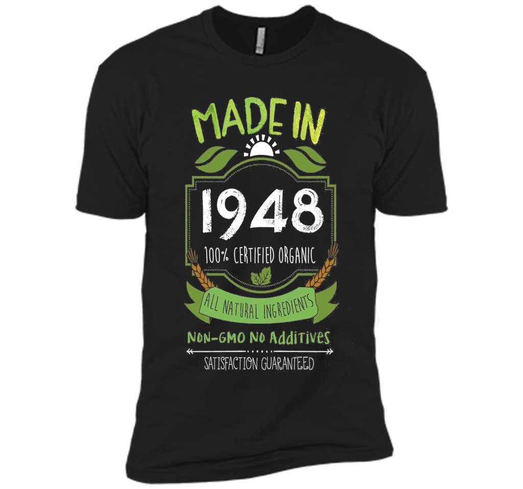 Made In 1948 Organic 68th Birthday 68 Years Old Gift T-Shirt
