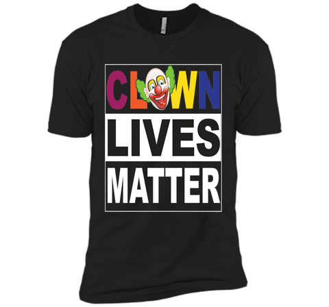 Clown Lives Matter T Shirt Happy Red Nose Clown Parody