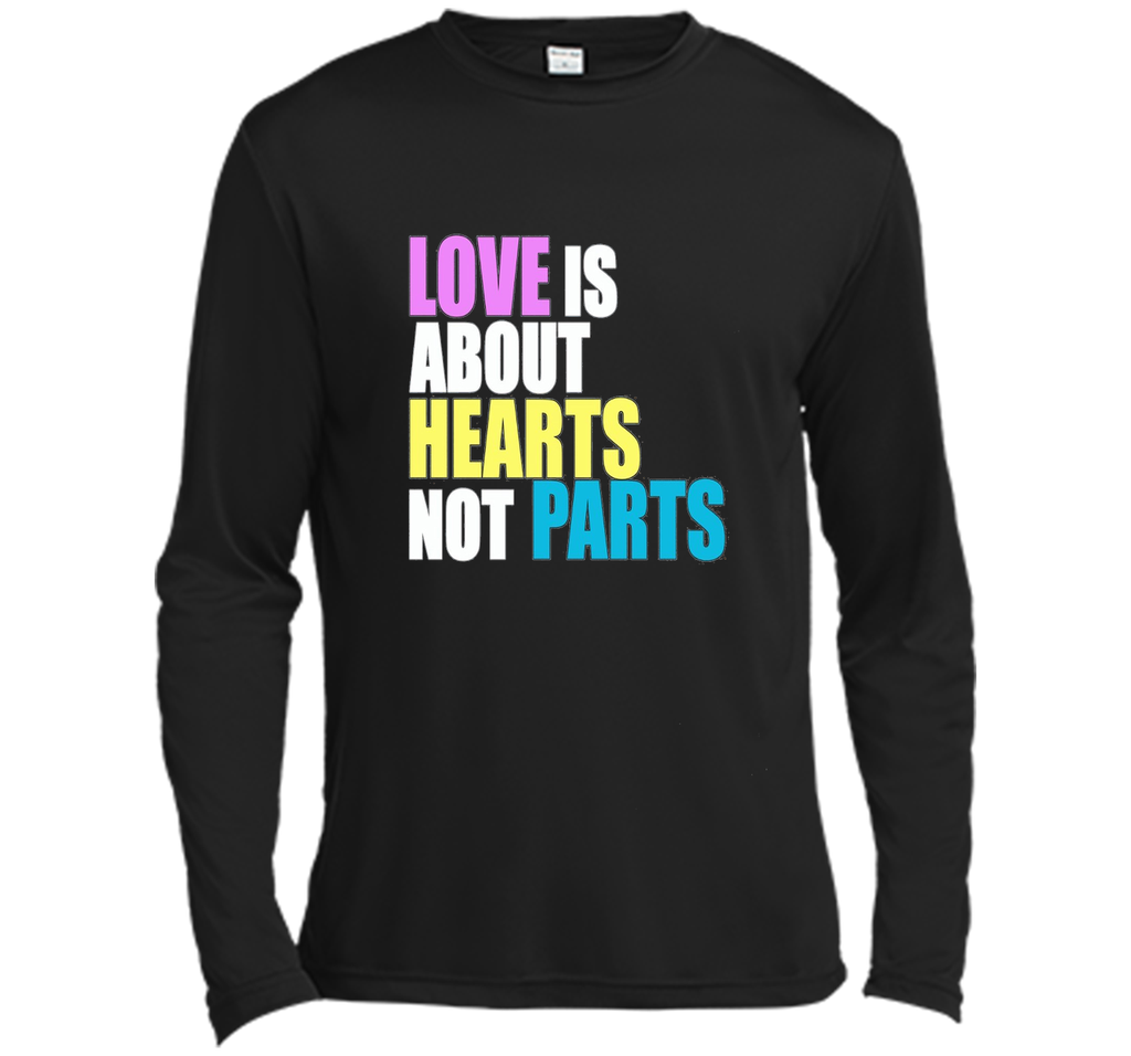 Love is about Hearts Not Parts, LGBT Pride Equality T-Shirt
