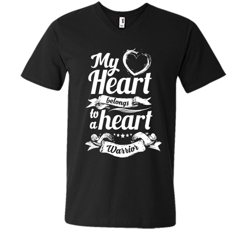 CHD Shirts - My Heart Belongs To A Heart Warrior