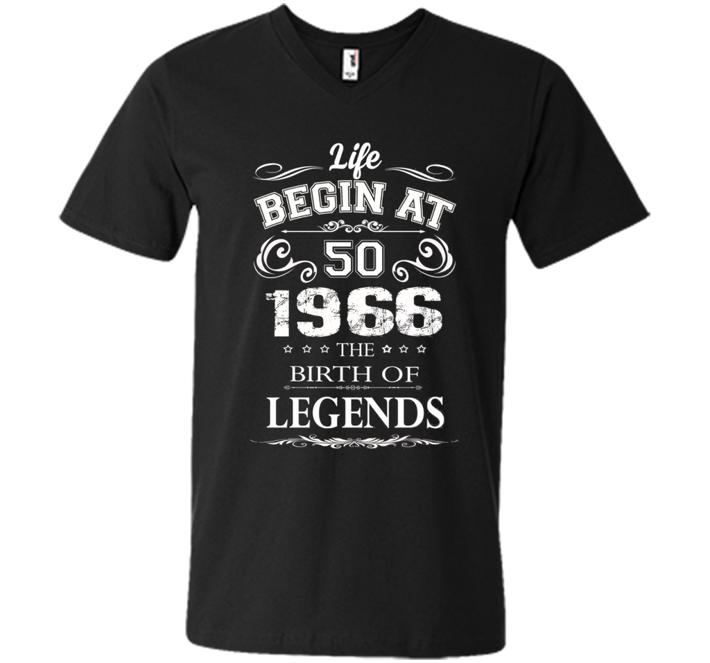Life Begins At Fifty, 1966 the birth of Legends t-shirt