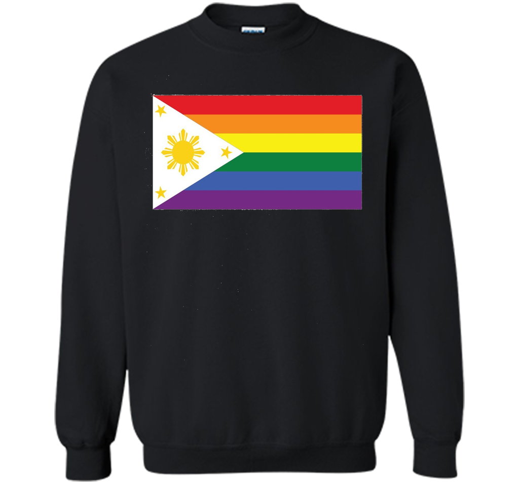 LGBT Gay Pride Rainbow Filipino Flag T-Shirt