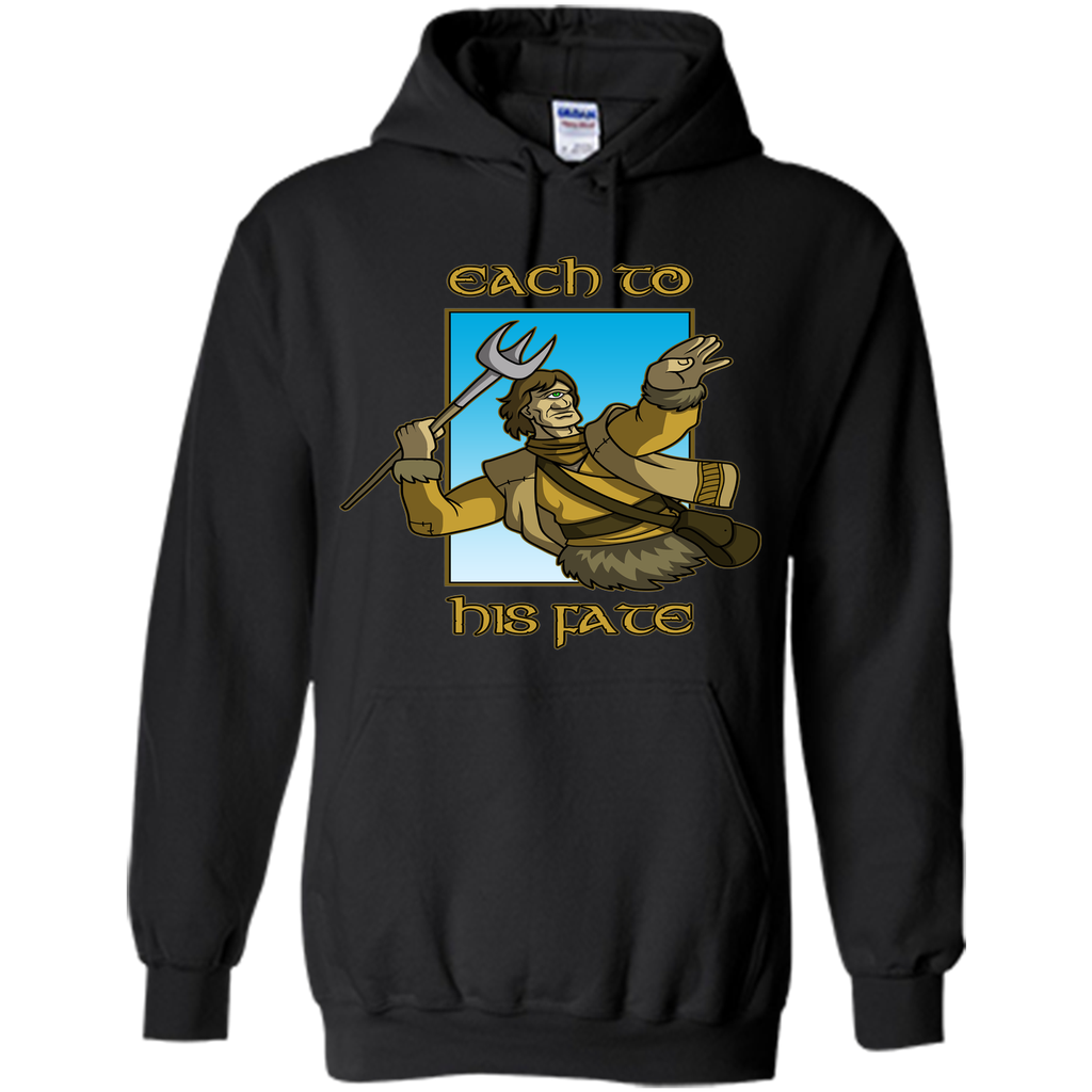 Each to His Fate-Cartoon graphic T-Shirt