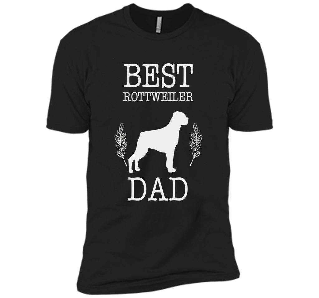 Best Rottweiler Dad Shirt Father's Day Gift Dog Lover Daddy