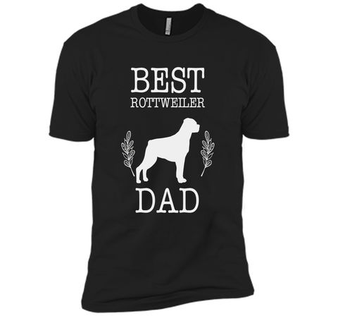 Best Rottweiler Dad Shirt Father's Day Gift Dog Lover Daddy
