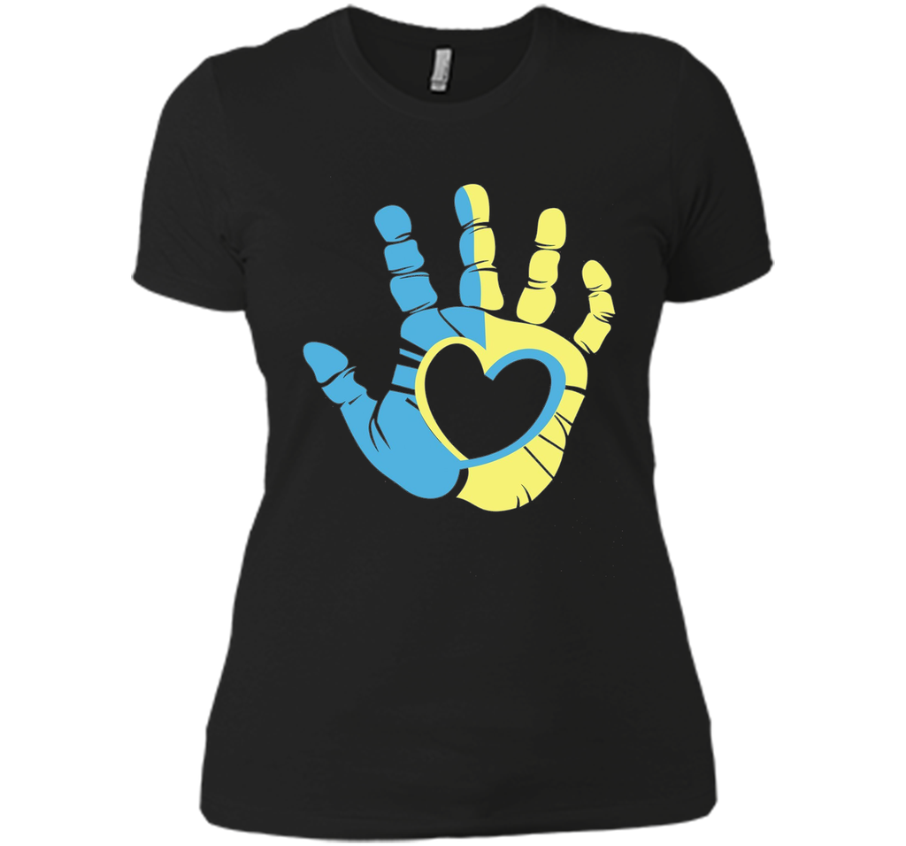 Down Syndrome Awareness Hand Unisex Tshirt