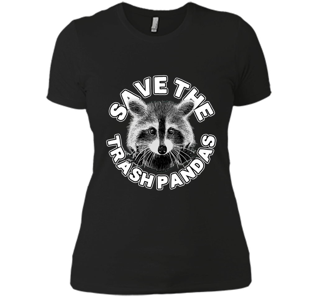 Save the Trash Pandas Raccoon Animal T-shirt