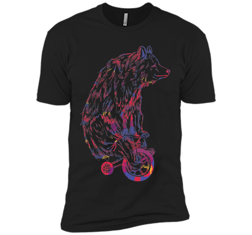 Bear Riding Bicycle T-Shirt