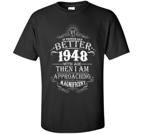 69 Years Old 1948 Vintage Awesome T-Shirt Gift Birthday