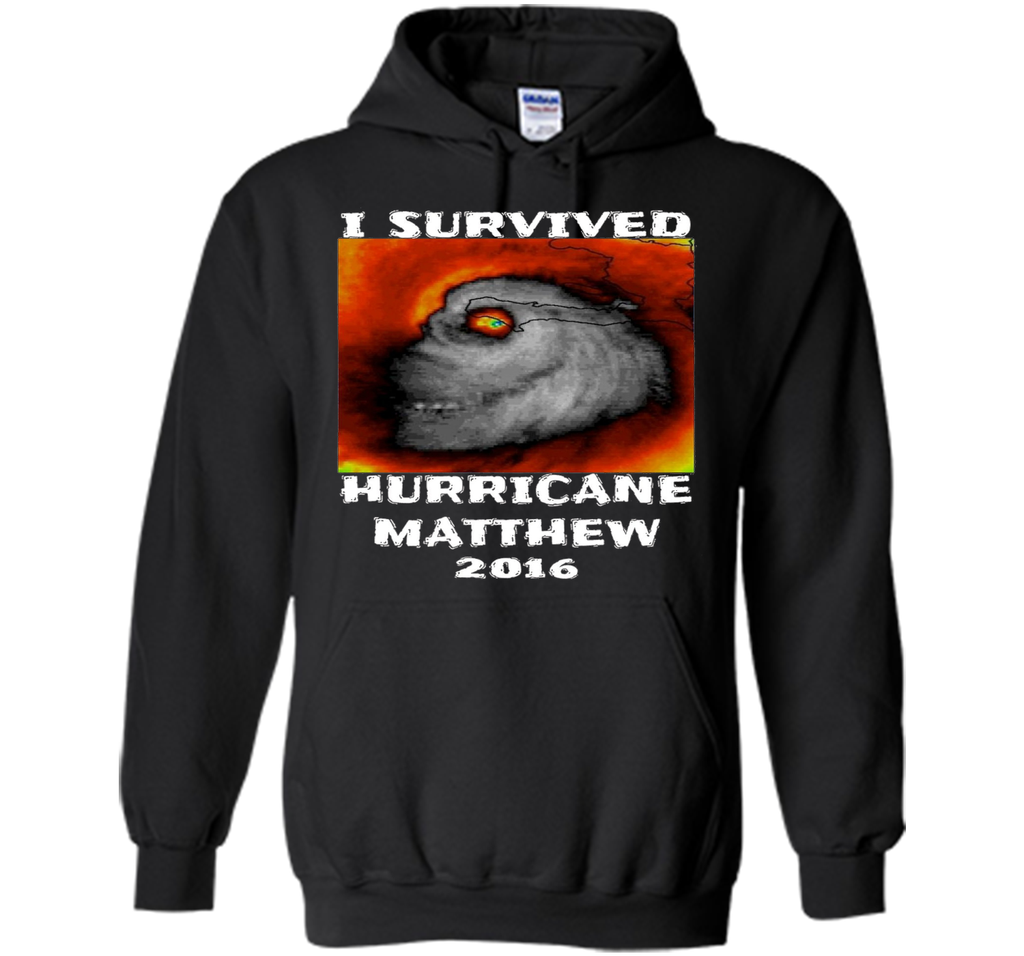 Hurricane Matthew T Shirt I Survived Hurricane Matthew 2016