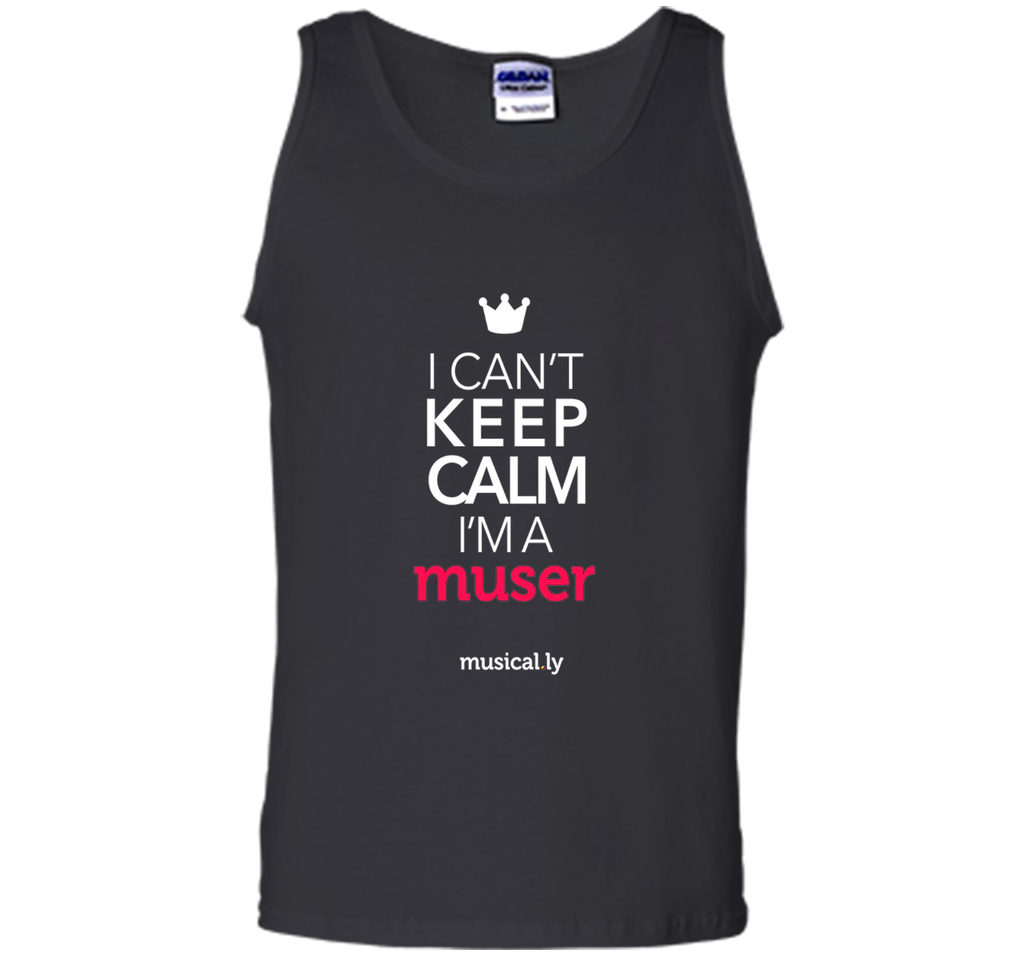 musical.ly keep calm classic T-Shirt (Fitted Cut)