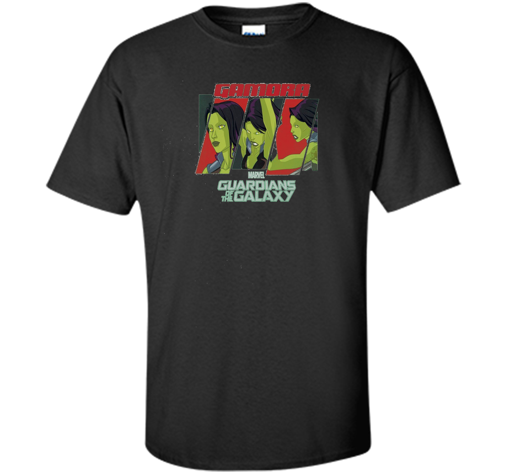 Marvel Gamora Guardians of the Galaxy Panels Graphic T-Shirt