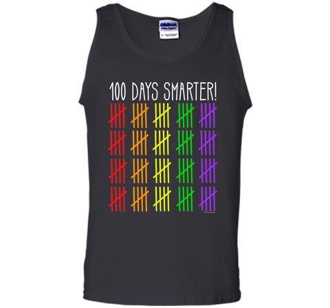 100 Days Smarter Counting Hash Marks Days of School T-Shirt