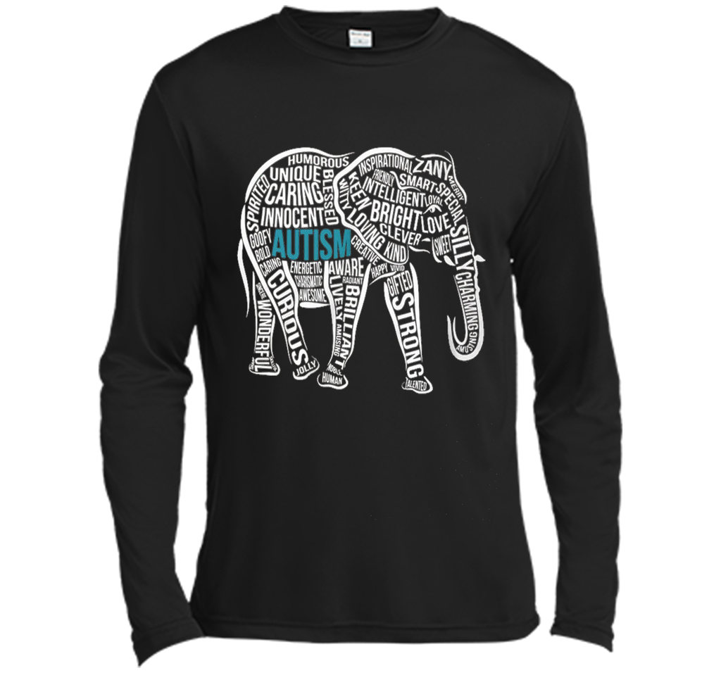 Autism Awareness Elephant T shirt