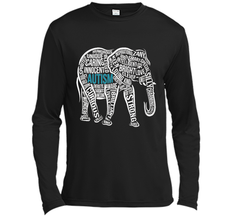 Autism Awareness Elephant T shirt