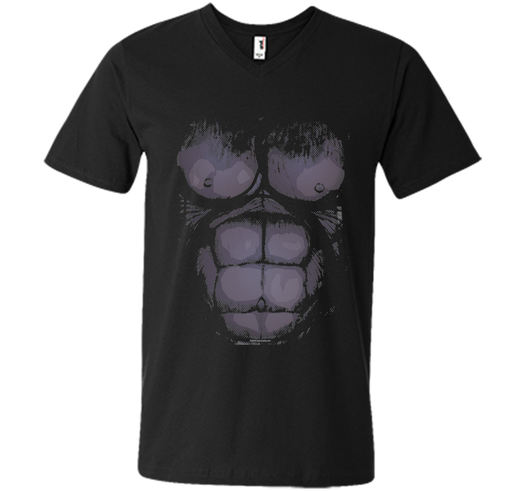 Funny Gorilla Chest Costume Halloween T-Shirt