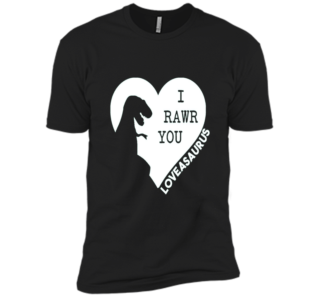 Dinosaur Valentine's Day T-Shirt Dino Valentines Boys Girls