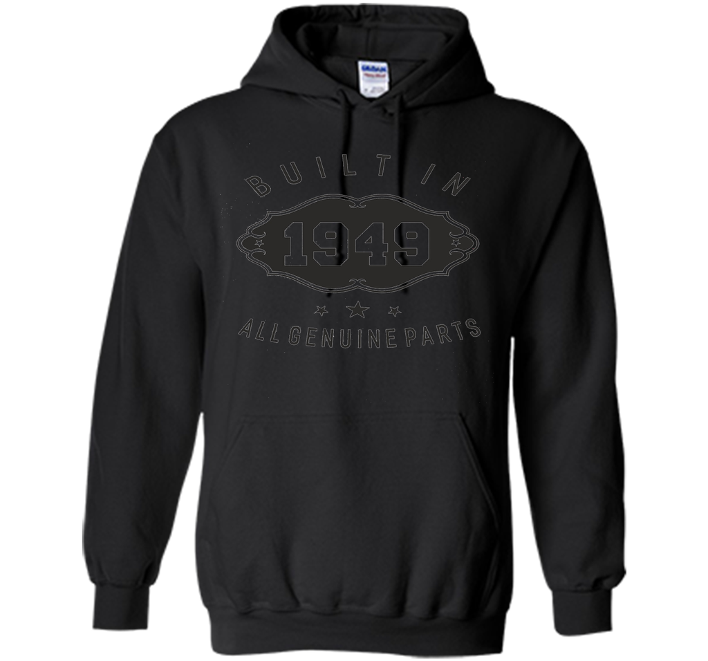 Built In 1949 All Genuine Parts Birthday Gift Unisex T-Shirt