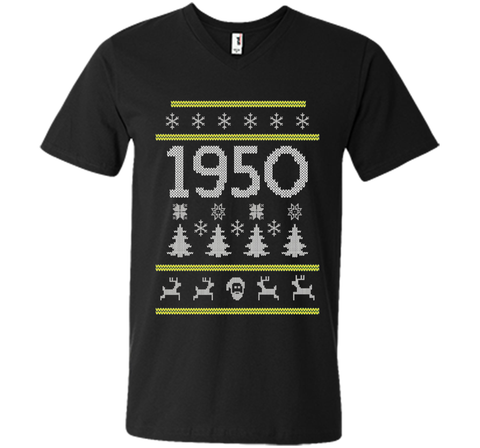1950 Ugly Christmas Sweater Birthday Gift T-Shirt