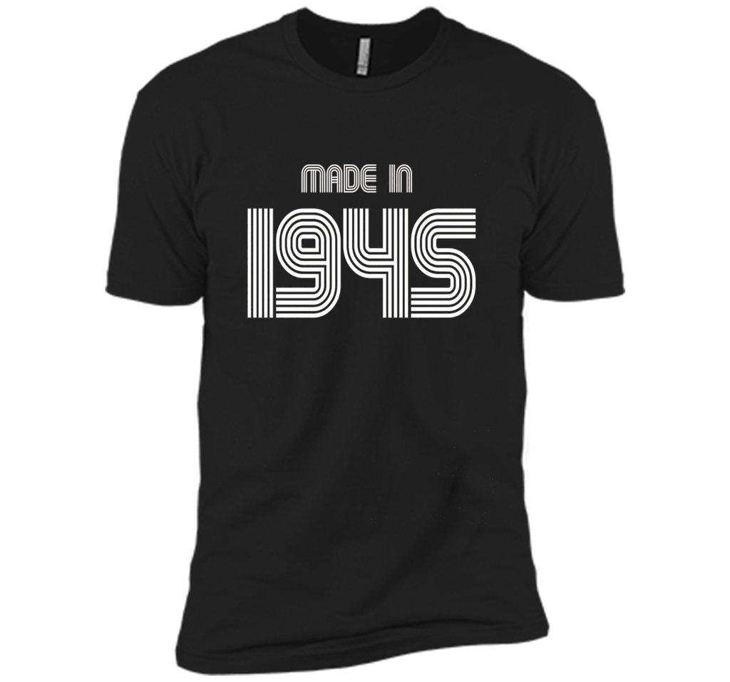 Stripe Made Born 1945 71st Birthday 71 Years Old T-Shirt