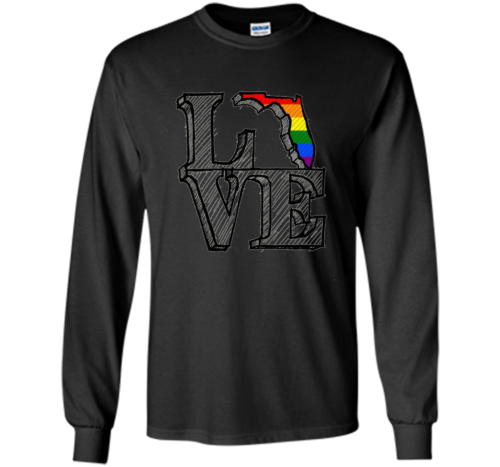 Orlando Strong Florida Love LGBT Gay Pride T Shirt