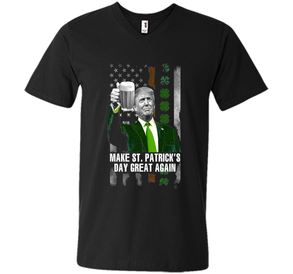 Make St patricks day great again Trump Shirt