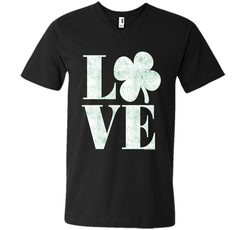 Cute Vintage Love Shamrock St. Patrick's Day Shirt
