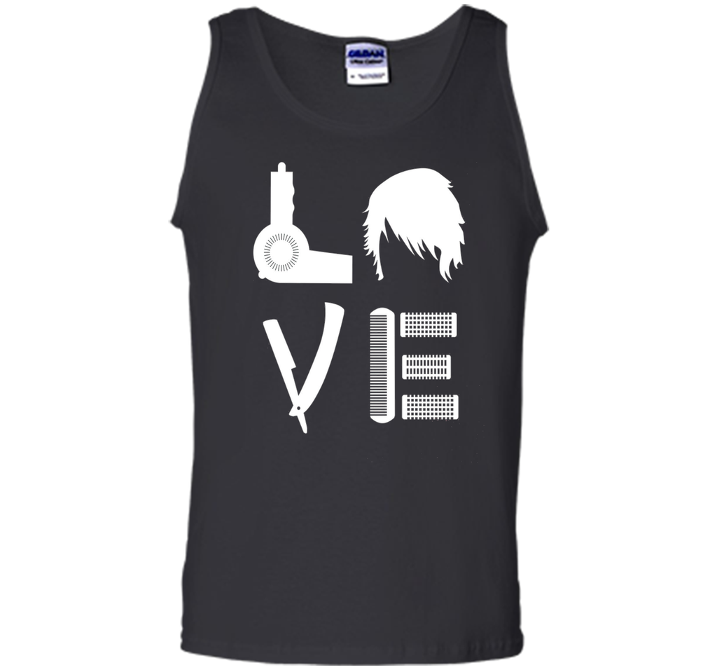 Love With Hairdressing Stuff - Hair Stylist T Shirt Gift