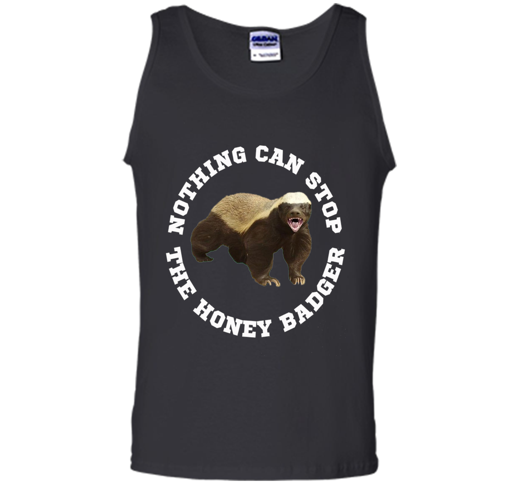 Funny Honey Badger T-shirt Crazy Nasty Badger Fun Tee