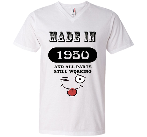 66th Birthday Gift Made in 1950 Funny Ladies Gentlemans T-Sh