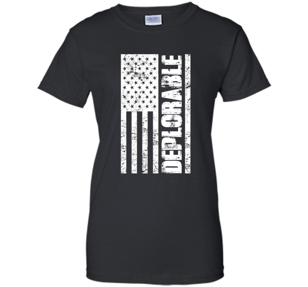 Deplorable T Shirt - Donald Trump Basket of Deplorables Tee