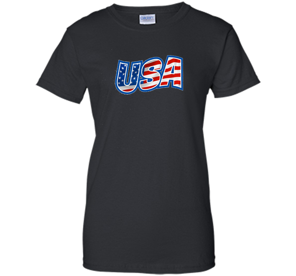 USA American Flag - Independence Day 4th of July T-shirt