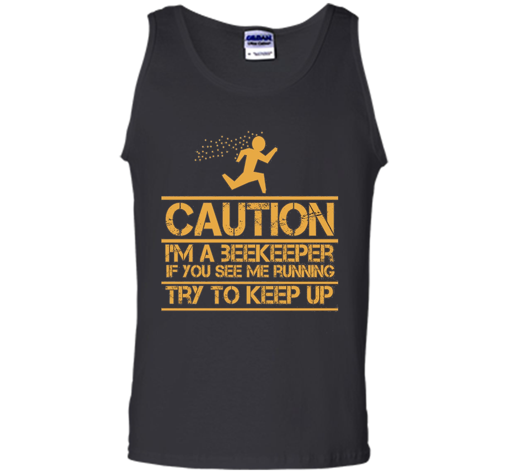 Cool Design: Caution Beekeeper Funny T-shirt