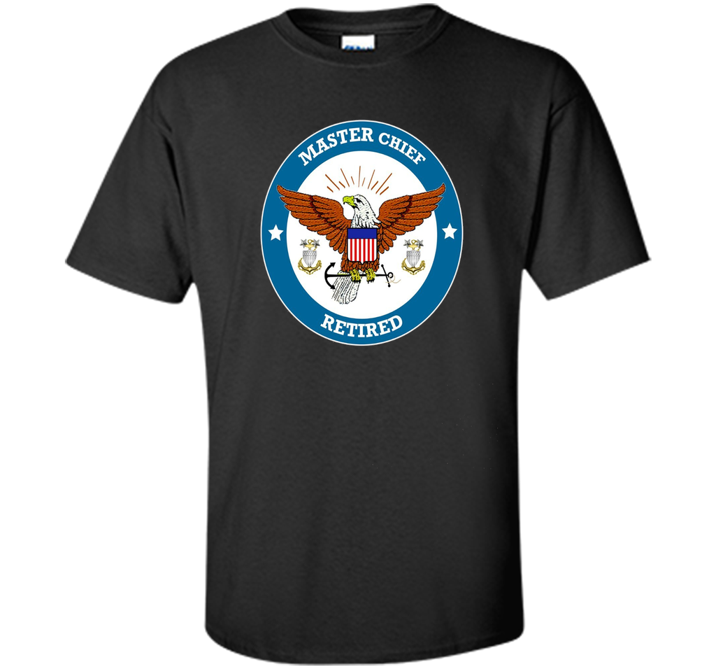 MASTER CHIEF PETTY OFFICER RETIRED T-SHIRTS