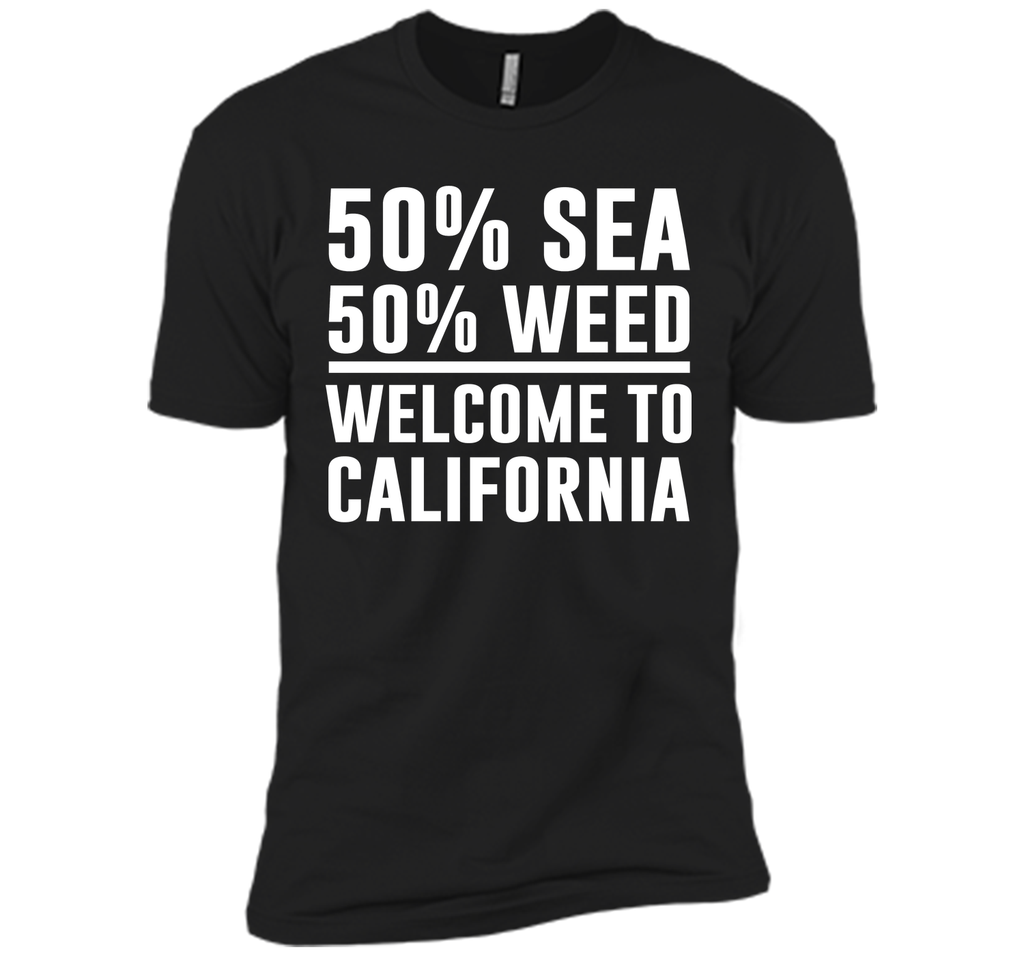 Welcome to California Funny Weed T-shirt T-Shirt