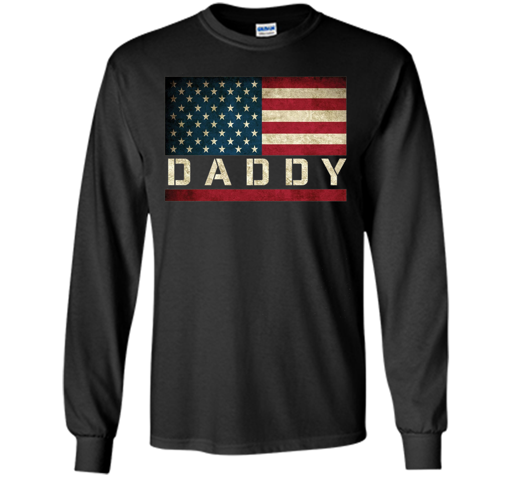 American Daddy Flag Independence Day T-shirt