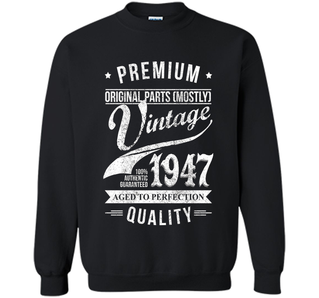 Vintage 1947 TShirt Men/Women. Birth Year Shirt. Best Gifts