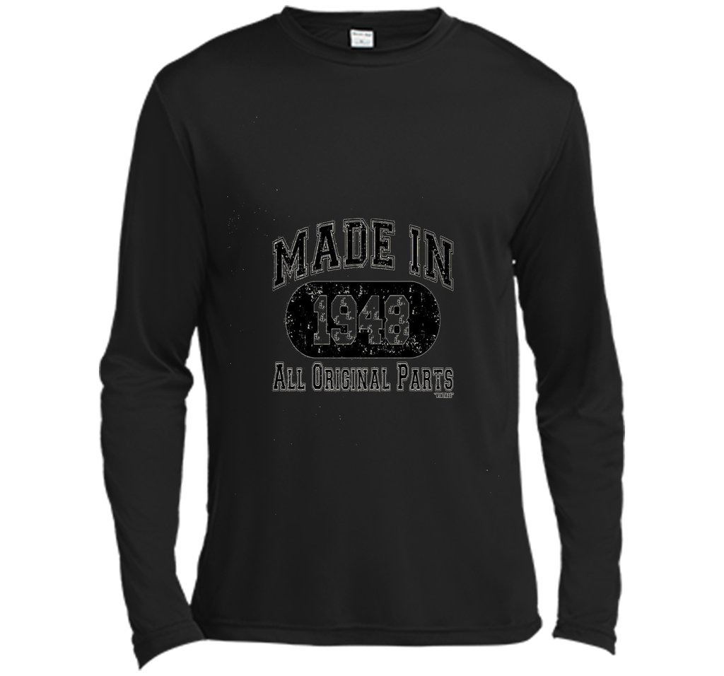 Made In 1948 All Original Parts Funny Birthday T-Shirt