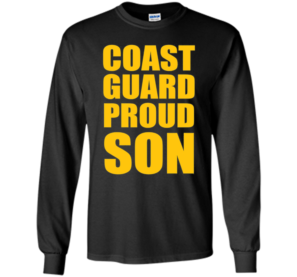 US America Coast Guard Birthday Proud Son T-shirt shirt