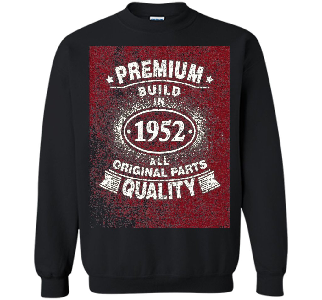 64 Years Old Build In 1952 Birthday Distressed Gift T-Shirt