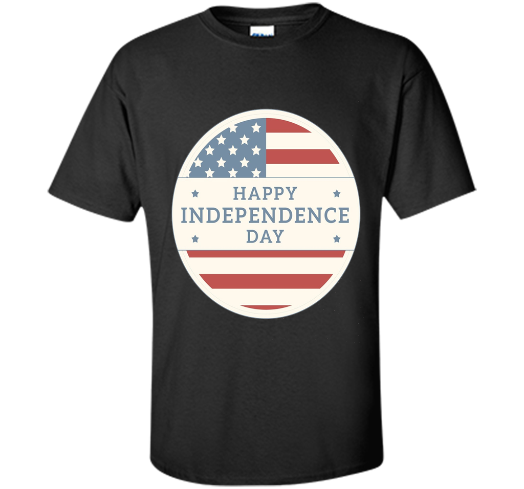 Happy Independence Day American Flag T-Shirt