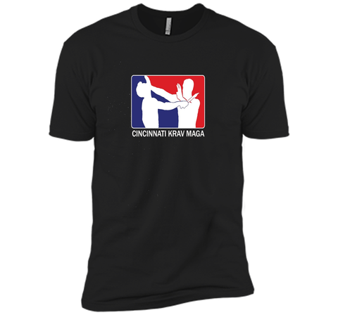 Cincinnati Krav Maga Red and Blue Logo T-Shirt