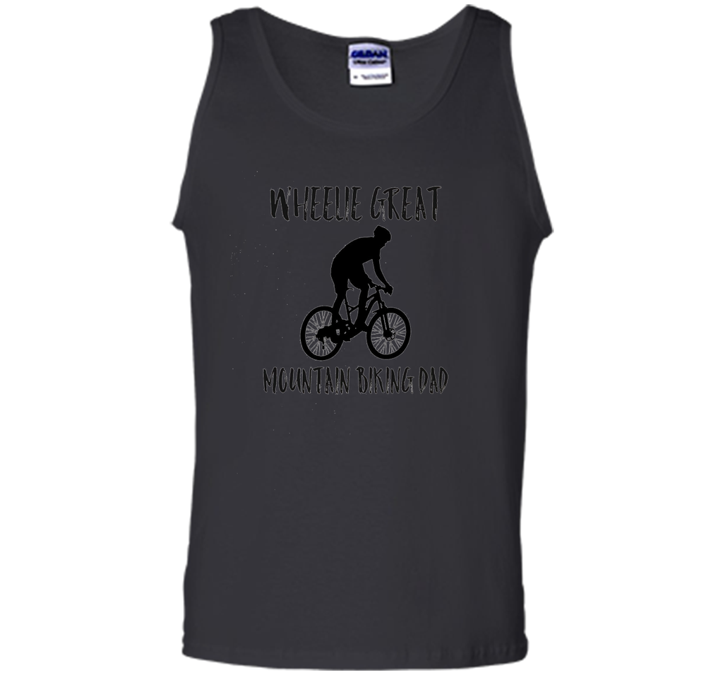 Mens Father's Day T Shirt for a Mountain Biking Dad