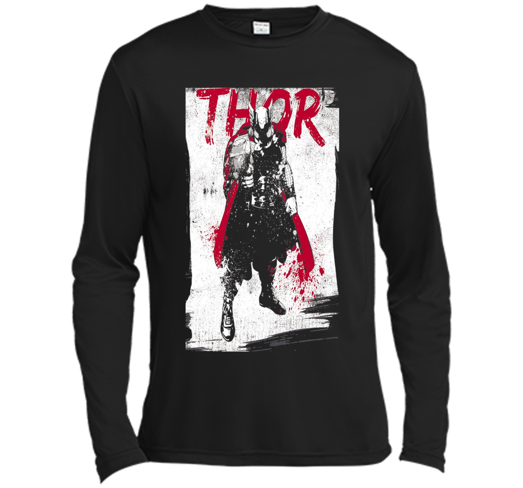 Thor Paint Splatter Print Graphic T-Shirt