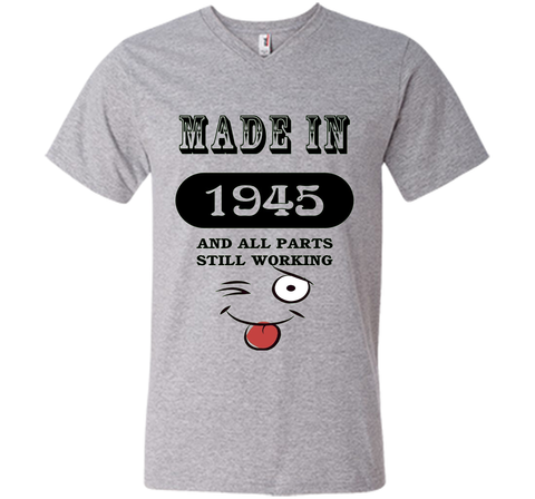 71th Birthday Gift Made in 1945 Funny Ladies Gentlemans T-Sh