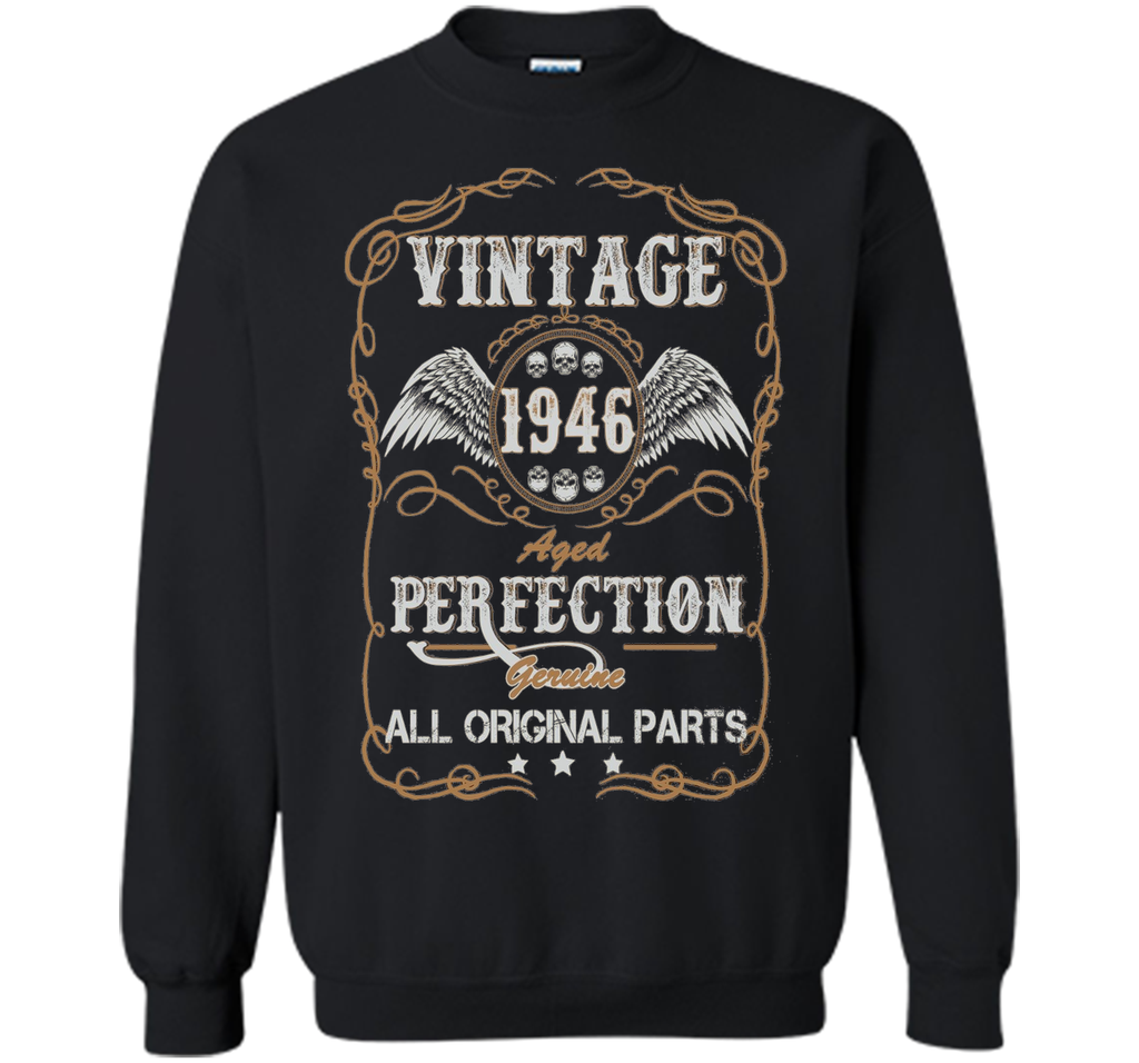 Birthday Year Gift Vintage 1946 All Original Parts T-Shirt